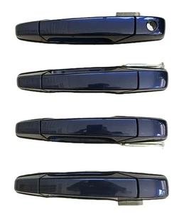 Chevrolet Silverado GMC Sierra 2007-2013 Factory OEM Blue Door Handle Set Of 4 - Bild 1 von 17