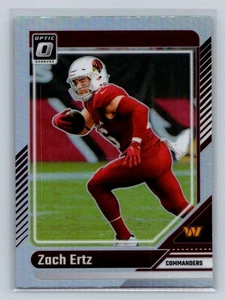 2024 Donruss Optic #197 Zach Ertz Holo NFL Washington Commanders - Picture 1 of 2