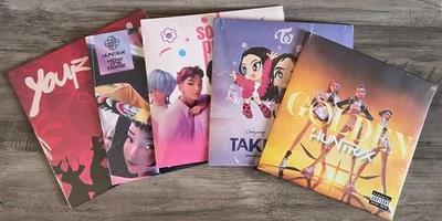 KPop Demon Hunters 5QTY 7"Vinyl Golden,How It's Done,Soda Pop,Your Idol,Takedown - Image 1 of 4