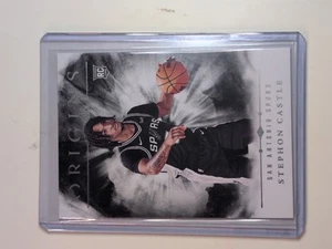 Stephon Castle Panini Origins 24-25 Rookie San Antonio Spurs RC Base - Picture 1 of 2