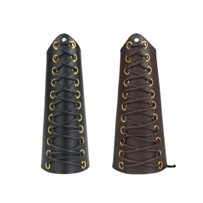 PU Leather Forearm Adjustable Professional Strap Arm Guard Gear Protection - Image 1 of 4