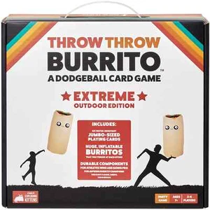 Throw Throw Burrito A Dodgeball Card Game Extreme Outdoor Edition Brand New - Picture 1 of 5