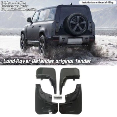 Fits for LR Defender 130 2020-2023 Mud flaps Mudguards Fenders Splash Guards - Image 1 of 4