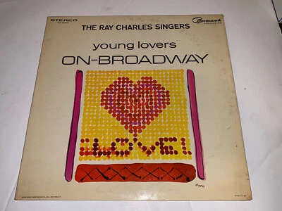 The Ray Charles Singers Young Lovers ON BROADWAY 1965 Command Records RS 890 SD - Image 1 of 4