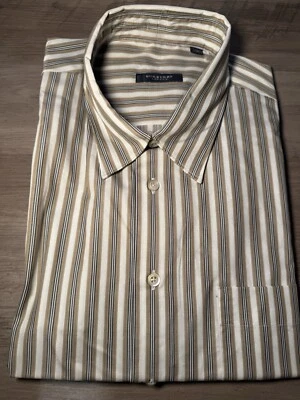 Burberry London vintage nuevo sin etiquetas manga larga con botones talla XL para hombre Foto 1 de 3