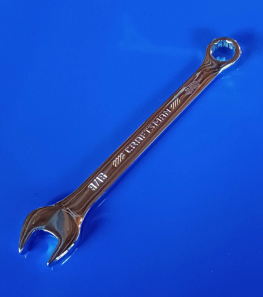 Craftsman Combination Wrench 12 Pt. Polished Chrome Pick a Size NEW MM SAE - Image 1 of 1