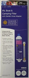 Inline RV Boat Camping Replacement Water Filter, Improve Chlorine, Taste, Odor - Picture 1 of 3