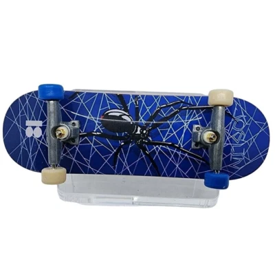 Tech Deck Mini Skateboard Joslin Black Widow 18 Miniature Fingerboard 4 in Blue - Image 1 of 4