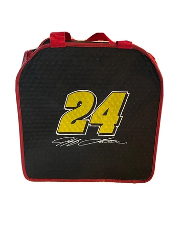 Nascar #24 Jeff Gordon Soft Tote Insulated Red Black Cooler Bag Cover