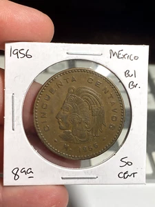 1956 Mexico 50 Centavos - Picture 1 of 2