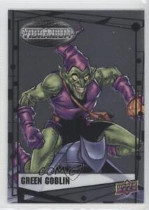 2015 Upper Deck Marvel Vibranium Green Goblin #47 gc7