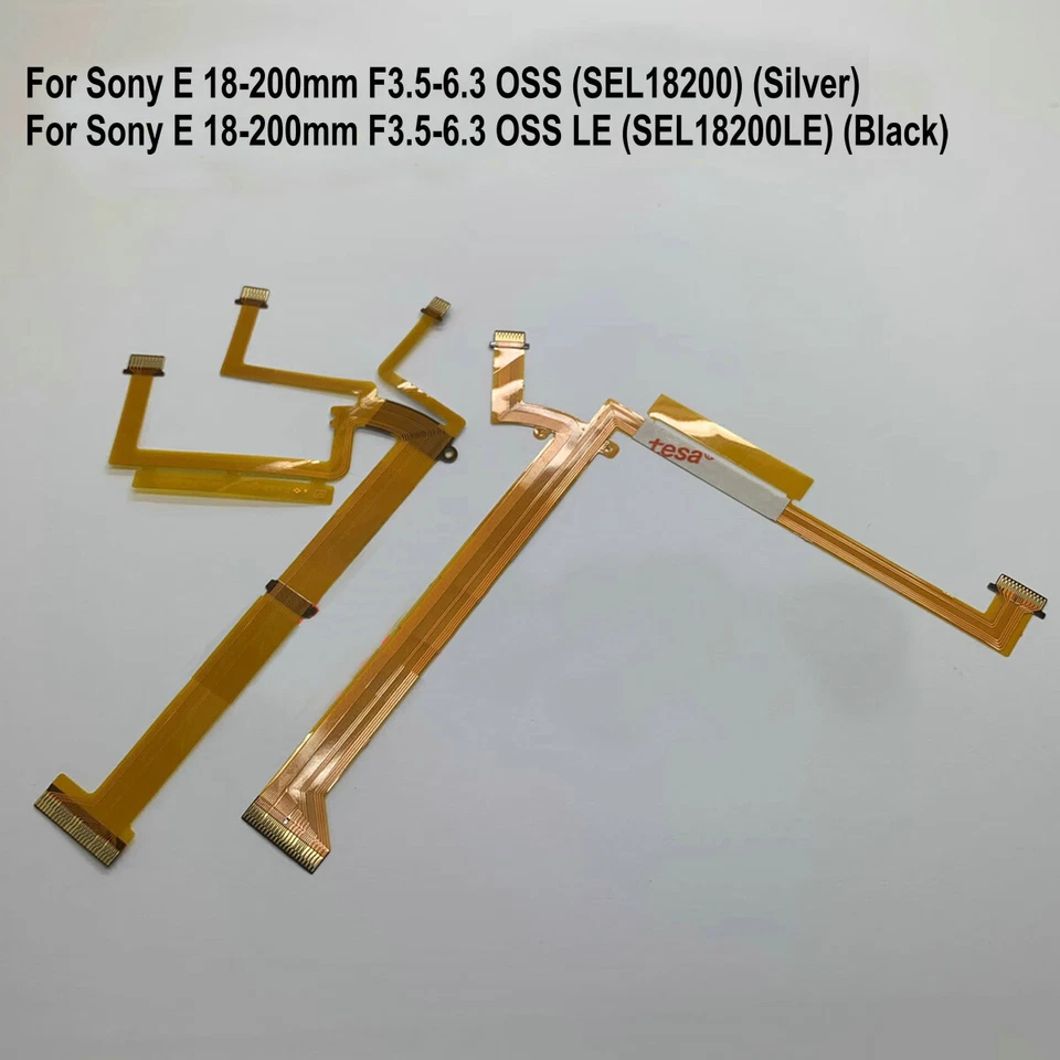 Cable flexible de apertura de enfoque de lente de cámara FPC para Sony E 18-200 mm F3,5-6,3 pieza OSS Foto 1 de 1