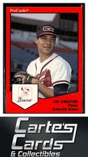 Jim LeMasters 1989 ProCards Minor League Team Sets #1176  Greenville Braves