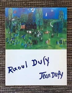 SELTENER VINTAGE Raoul Dufy Jean Dufy Ausstellungskatalog: Wally F Galerien - Bild 1 von 6