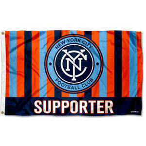 New York City FC Supporter Large Flag