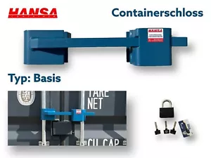 Containerschloss HCT-004 (Basis) Lagercontainer Verschluss Containerverrigelung - Bild 1 von 8