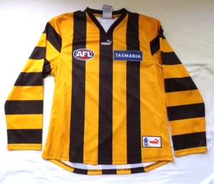 Hawthorn Hawks AFL Football Long Sleeve Jersey-Men's 2XL-Puma - Picture 1 of 5