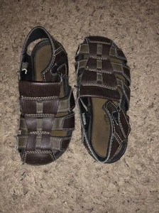 SmartFit Boys' boys Livingston Fisherman, Ttumbled Brown, Size 1.5 - Picture 1 of 5