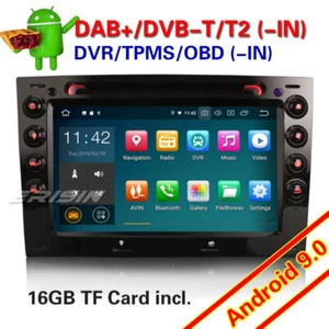 Android 9.0 Autoradio GPS NAVI DVD DAB+4G Bluetooth DTV WIFI for RENAULT MEGANE - Foto 1 di 12