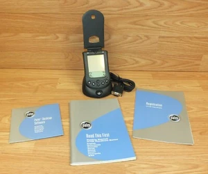 Palm (m105) 8 MB Memory Battery Operated Handheld w/ HotSync Serial Cradle - Picture 1 of 8