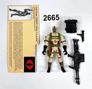 Gi Joe vs Cobra DESERT COBRA CLAWS C.L.A.W.S v1 Complete Hasbro 2002 - Picture 1 of 1