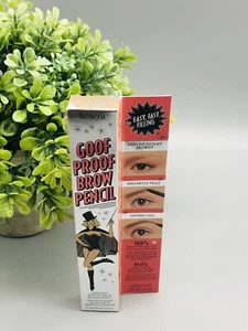 Lápiz de cejas Benefit Good Proof # 3 MARRÓN CLARO CÁLIDO tamaño completo nuevo en caja SELLADO - Imagen 1 de 5