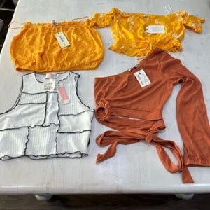 Lot of 4 tops brand new with tags size med - Picture 1 of 6