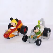 Disney Mickey and the Roaster Racers Pull N' Go Goofy & Mickey, 2016 Mattel