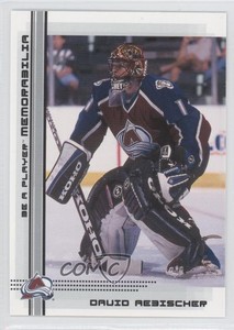 2000-01 ITG Be A Player Memorabilia David Aebischer #479 Rookie RC