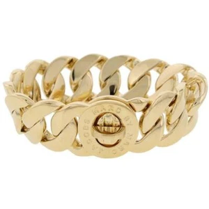 Marc By Marc Jacobs Goldtone Katie Logo Link Pulsera - M3PE530 - Imagen 1 de 2