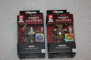 Brelok 3D - Assassin's Creed Shadows - Yasuke + Naoe - keychain vinyl figure NEW - Picture 1 of 2