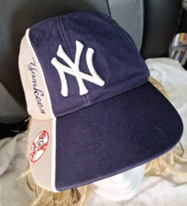New York Yankees Vintage Offical Team Hat MLB Free Shipping Rare On Ebay Good! - Picture 1 of 6