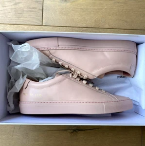 Common Projects Achilles Low Blush Beige Leather EU 39 UK6 Brand new - Picture 1 of 5