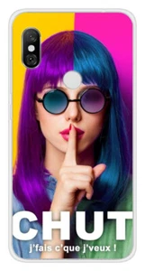 Coque en silicone imprimée compatible Xiaomi Redmi Note 6 Redmi Note 6 Pro Chut - Picture 1 of 3
