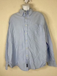 American Classics Russell Simmons Men Size XXL Blue Solid Button Up Shirt - Picture 1 of 5