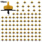 Ample Supply Of 100X Pressure Compensating Drippers For Garden Watering