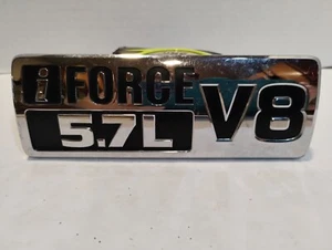 2014 - 2018 2019 2020 Toyota Tundra iForce 5.7L V8 Left Door Emblem 75474-0C030 - Picture 1 of 5