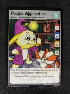 Neopets TCG Poogle Apprentice 133/234 Base Set Neopet Uncommon - Picture 1 of 2