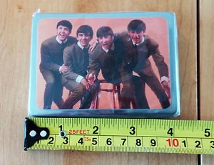 The Beatles 3"x4" Metal Box with Time 1964 Photo SEALED DELIGHT Model 555 - Picture 1 of 5