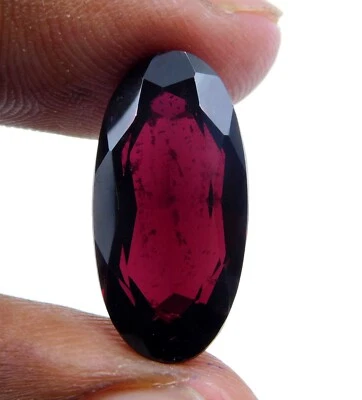 Natural Garnet Oval Cut Loose Gemstone 10x20 MM For Jewelry Making P-3104 - Image 1 of 4