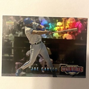 1994 Upper Deck - Mickey Mantle's Long Shots #MM5 - Joe Carter - Blue Jays