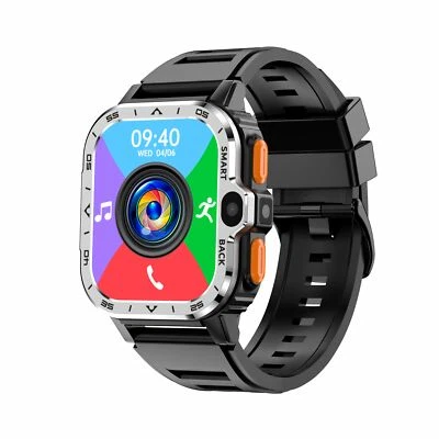 4G WIFI Smart Watch Bluetooth Call Business Outdoor Sports Waterproof Wristwatch - Image 1 of 4