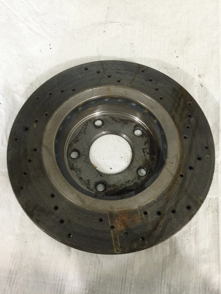 Disco rotor de freio dianteiro direito Nissan Rogue 2015 fabricante de equipamento original - Imagem 1 de 4