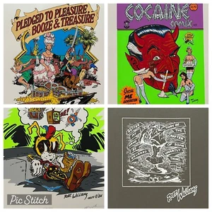 Robert Williams signiert 3 PRINT XS Portfolio nummeriert limitiert SELTEN Lowbrow Comic - Bild 1 von 24