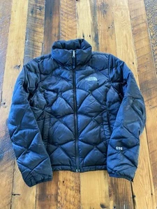 Womens The North Face Puffer Insulated 550-Down Jacket Black XS Y2K - Bild 1 von 8