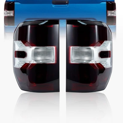 Par de luces traseras rojas ahumadas para Ford Maverick 2022-2024 e híbrido L+R DOT/SAE Foto 1 de 4