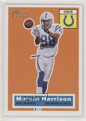 2001 Topps Heritage Marvin Harrison #64 HOF - Image 1 of 2
