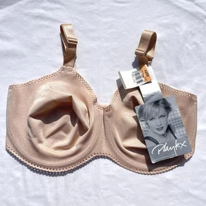 Playtex Full Figure Body Fusion Bra 42DD Unlined Underwire Beige 7532 - Picture 1 of 5