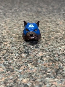 Marvel Legends Captain America Wolf-Cap Head Only - Picture 1 of 1