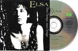 CD CARTONNE CARDSLEEVE 2 TITRES ELSA LUNGHINI TOUT L'TEMPS, TOUT L'TEMPS 1993 - Picture 1 of 1